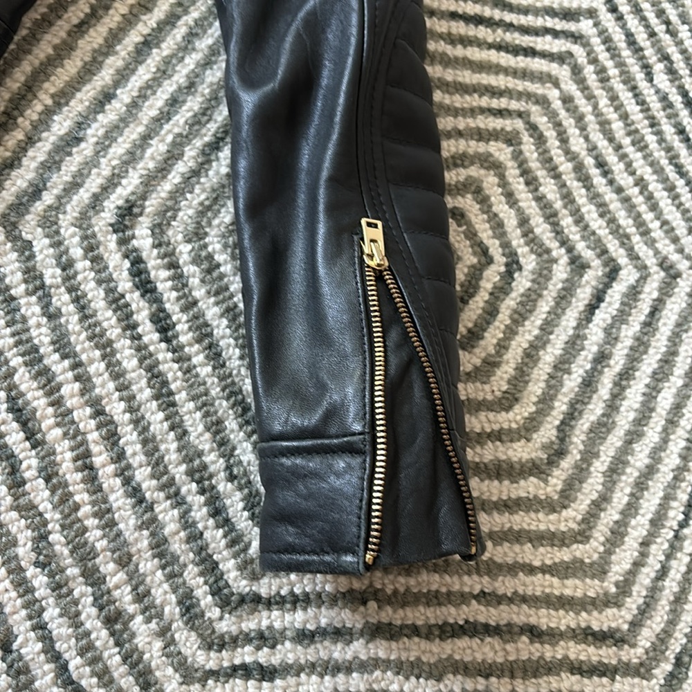 J crew leather jacket - Picture 9 of 10